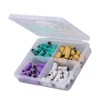 60pcs Nail Sanding Bands with Mandrel Bit Manicures Tool Professional
