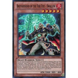 YU-GI-OH! - Brotherhood of The Fire Fist - Swallow (CBLZ-EN027) - Cosmo Blazer - Unlimited Edition - Super Rare