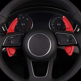 Pack of 2 Aluminium Alloy Car Steering Wheel Shift Paddle Blade Gear Lever for A4L