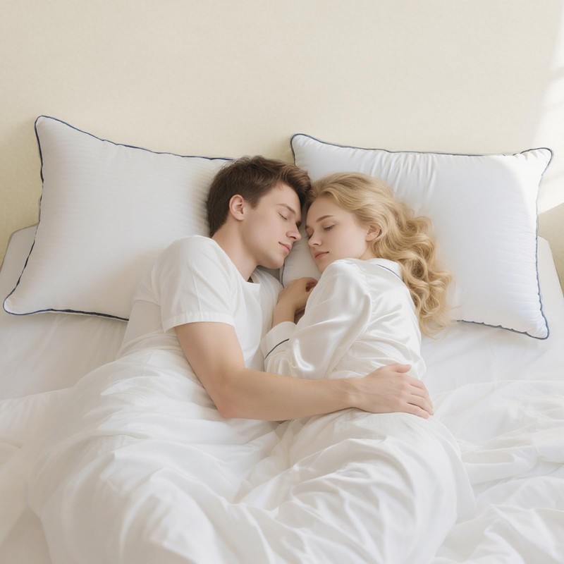 GOHOME King Size Pillows Set of 4 - Bed Pillows