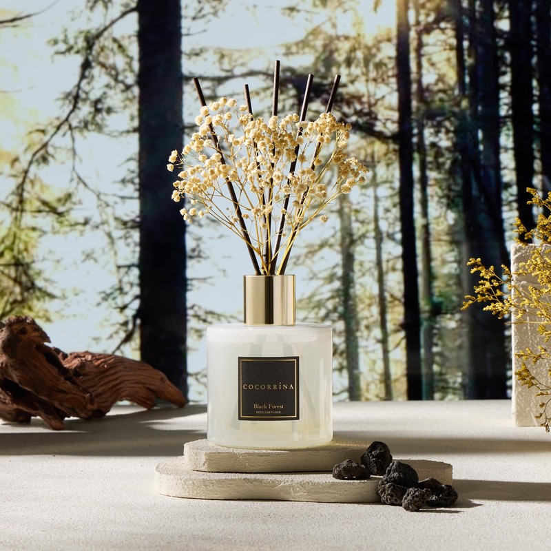 COCORRÍNA Reed Diffuser - Black Forest 17 Fl.oz Reed Diffuser