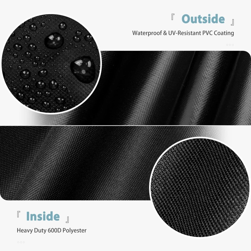 SHINESTAR Heavy Duty 8080 Grill Cover for Char-Griller 5050, 5650,