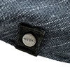 WEROR WEROR-430.1 Men's Peaked Cap Flat Cap (L, 58-59, Blue)