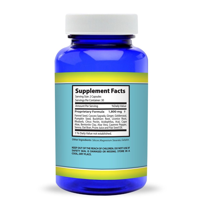 Super Colon Cleanse 1800 60 Capsules