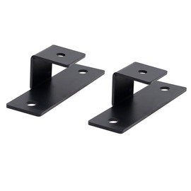 iJDMTOY Heavy Duty Steel Constructed Front of Windshield Hood Mount LED Ditch Lights Bracket Hardware Compatible with Jeep 2018-up Wrangler JL/Gladiator JT