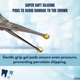 Dental Pliers Braces Wire Bending Loop Forming Orthodontic Pliers Bracket Remover Band Arch Wire Cutters Made of Stainless Steel (Crown Remover Plier STR)