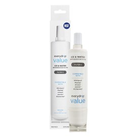 Everydrop Value by Whirlpool Ice and Water Refrigerator Filter 5, EVFILTER5, 1 Pack