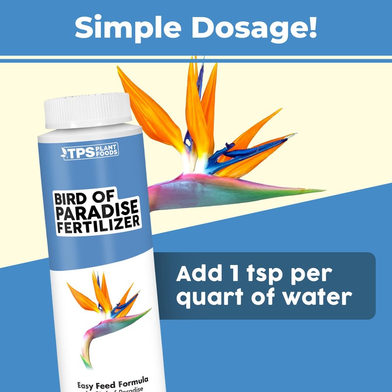 TPS NUTRIENTS Bird of Paradise Fertilizer for All Strelitzia Plants,