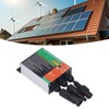 MPPT Solar Grid Tie Inverter Pure Sine Waving Aluminium Alloy