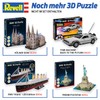 Revell 3D Puzzle 00205 Neuschwanstein Castle 121 Pieces, Highly Detailed,