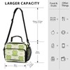 MNSRUU Unisex Cute Frog Insulated Lunch Bag, 11"x4.33"x 9.05", Keeps