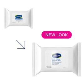 Cetaphil Cetaphil Gentle Makeup Removing Face Wipes, Daily Cleansing Facial Towelettes Gently Remove Makeup, Fragrance and Alcohol Free, 25 Count