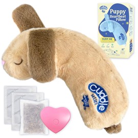Race&Herd CuddleBun - Juguete para cachorros con latido del corazón, juguete para perros con latido del corazón, juguete para perros imprescindibles p