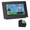 Weather Clock with Color Touch Screen Backlight Indoor Outdoor Thermometer