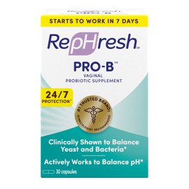 RepHresh Pro-B Probiotic Supplement for Women, 30 Oral Capsules