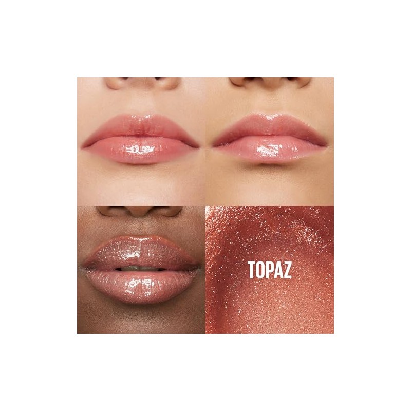 Maybelline Lifter Gloss Lip Gloss Makeup With Hyaluronic Acid, Hydrating,