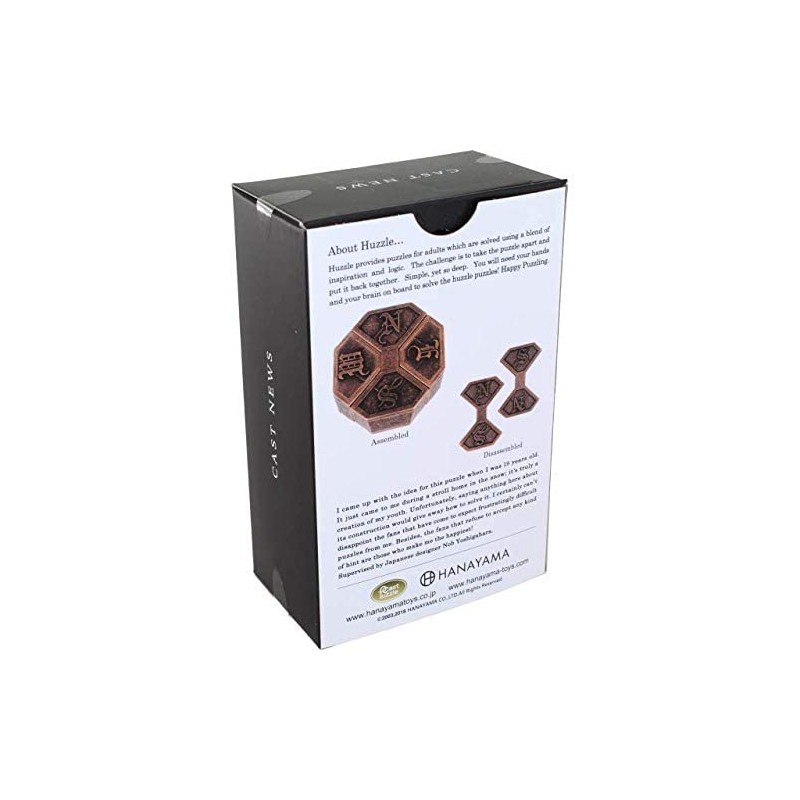 NEWS Hanayama Cast Metal Brain Teaser Puzzle