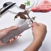 Stainless Steel Leaf Herb Stripper, LooseLeaf Kale, Chard, Collard Greens