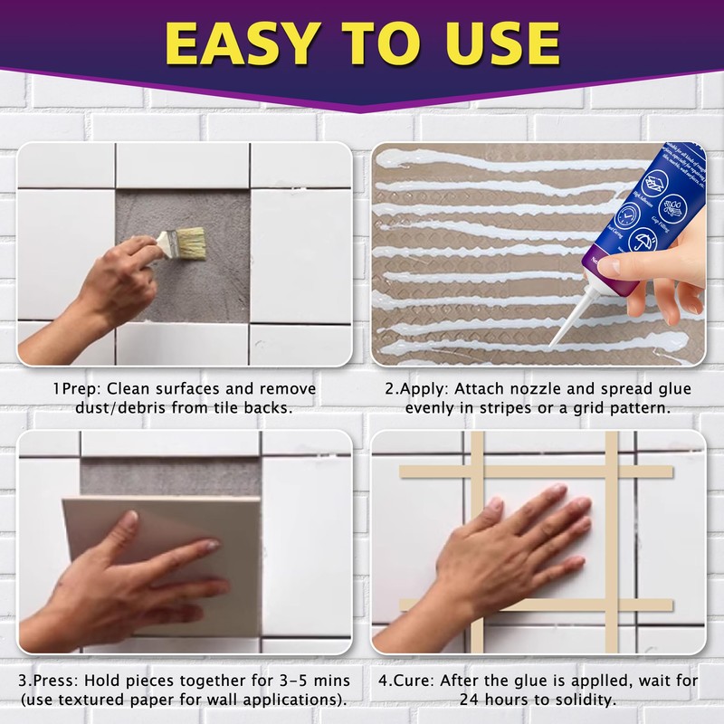 Construction Adhesive Heavy Duty, Quadence Versatile Cement Glue Floor Adhesive