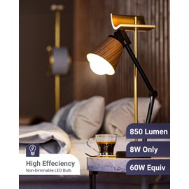 Sunco 24 Pack LED Light Bulbs, E26 Base Lamp Bulbs A19, [Focos LED para Casa], 3000K Warm White, 8W (60 Watt Equivalent), 850 LM, Non-Dimmable, 25000 Lifetime Hours for Bedroom, Bathroom UL