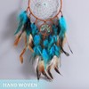Dream Catcher, Blue Tree of Life with Feathers Dreamcatcher Wall