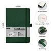 Mlife A5 Journal Notebook 192 Pages Hard Cover with Elastic