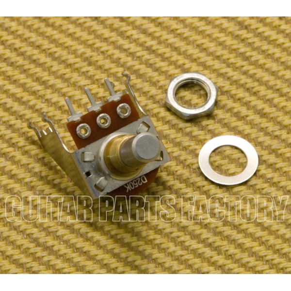 Fender 003-7599-000 Genuine Fender Amp 250K Audio Taper Snap-in Potentiometer