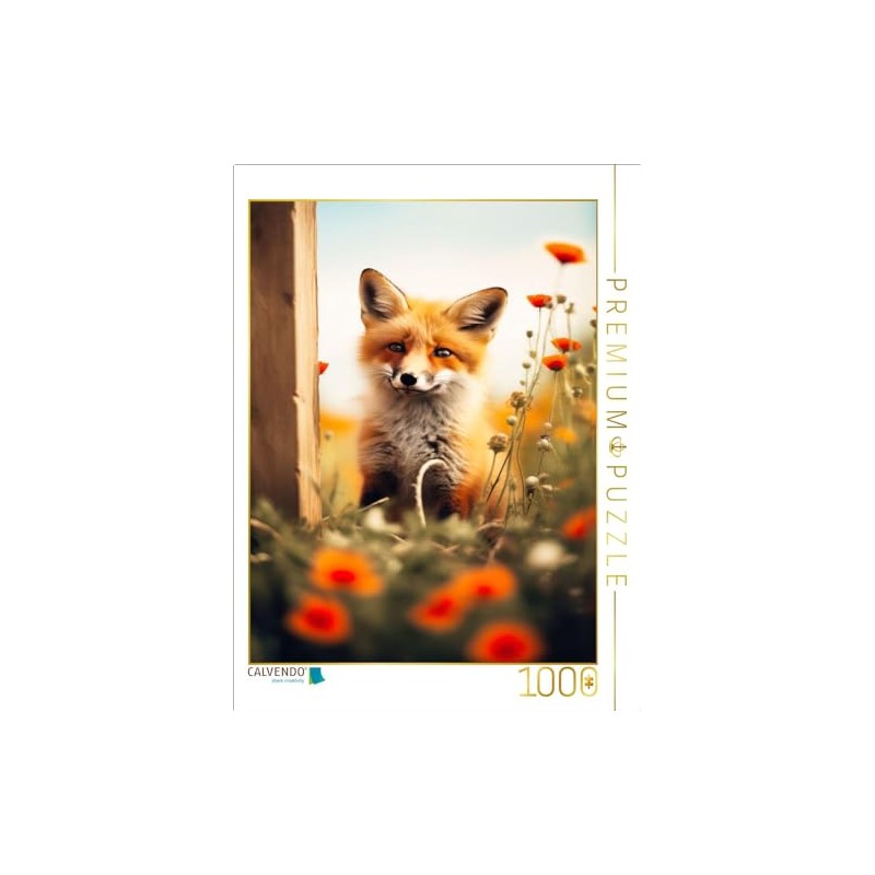 CALVENDO Puzzle Red Fox in Summer | 1000 Pieces Size