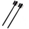 2Pcs Eyebrow Brush with Metal Teeth Eyelash Comb Separator Brow