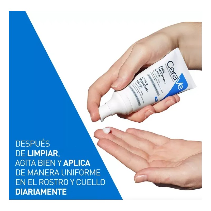 Loción Hidratante De Rostro Am Fps30 Piel Normal/seca 52ml*2
