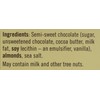 GHIRARDELLI Intense Dark Chocolate Bar, Sea Salt Almond, 3.5 Oz