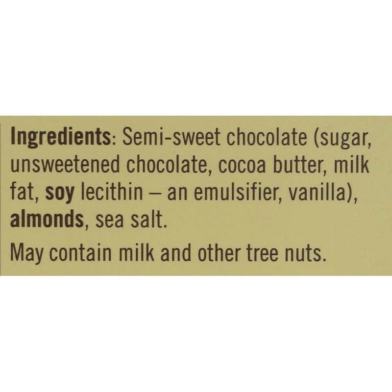 GHIRARDELLI Intense Dark Chocolate Bar, Sea Salt Almond, 3.5 Oz