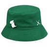 Kangol Golf Reversible Bucket - Green/White/S