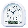 Seiko Wecker Kunststoff Silber QHE191W