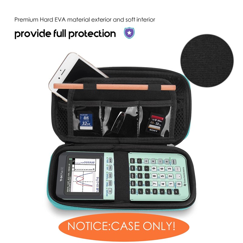 ProCase Hard EVA Case for Texas Instruments Ti-84 Plus CE,