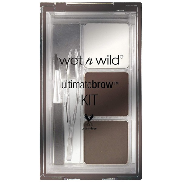 wet n wild Ultimate Brow Kit, Dark Brown