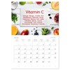 Vital substances - eat fit (Monthly Wall Calendar 2025 16.5"