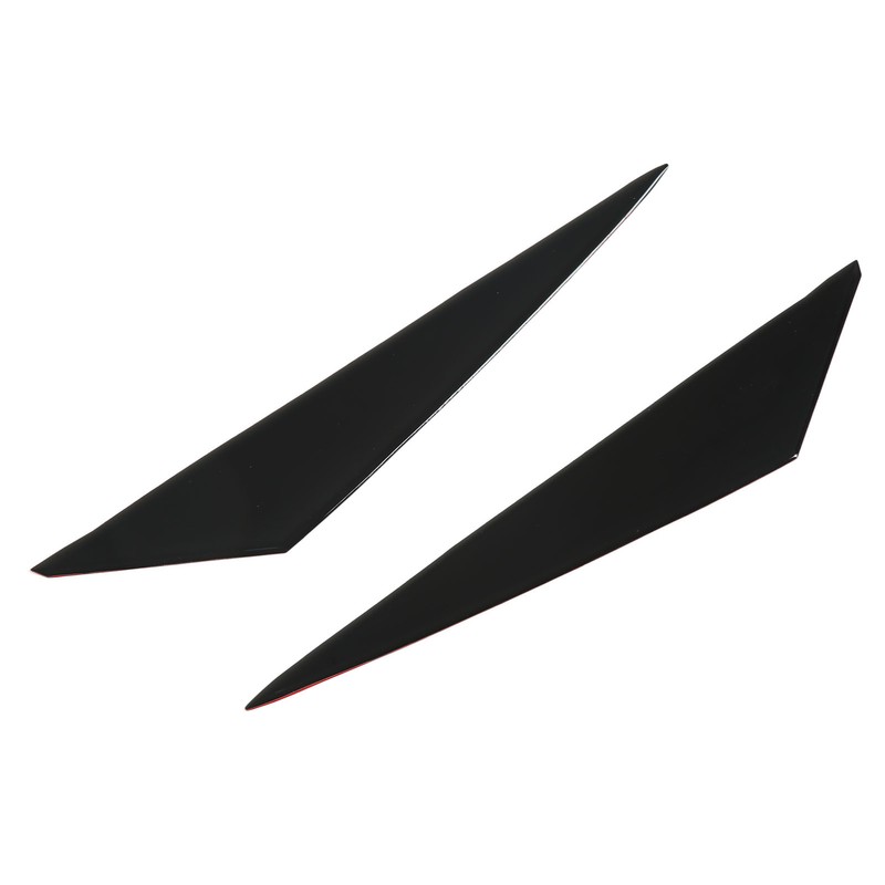 2pcs Headlight Eyebrow Black Protective Easy Clean Replacement for X1