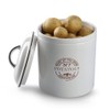 Zeller Potatoes 19364 Storage Container 2900 ml Ceramic White Approx.