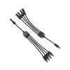 One Pair Solar Panel Adapter Y Branch 1 to 4