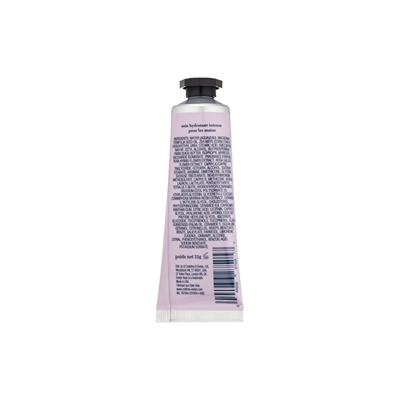 Crabtree & Evelyn Evelyn Ultra-Moisturising Hand Cream Therapy, Rose, 0.90