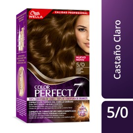 Wella Colour Perfect 7 100% Canas 5/0-Casta Claro