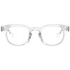 Kursan Small Round Black Glasses for Women Men Thick Frame