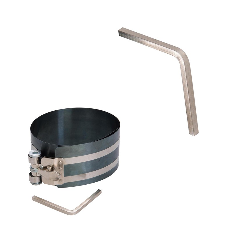 Dapetz ® 3" Adjustable Ratchet Piston Ring Compressor Tool -