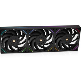 Thermalright TL-UB36 360mm Single-Frame PC Cooling Case Fans - PWM 2150RPM Speed | ARGB Lighting | High Airflow | Single Modular Cable, for Chassis ＆ Liquid Cooler (Black)