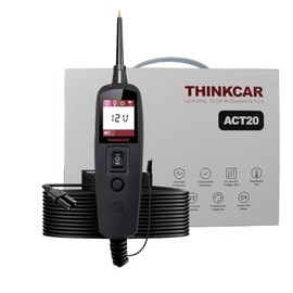 THINKCAR ACT20 Probador de Circuitos Eléctricos Automotriz, Comprobador de Voltaje AC/DC, Diagnóstico Profesional con Pantalla Digital