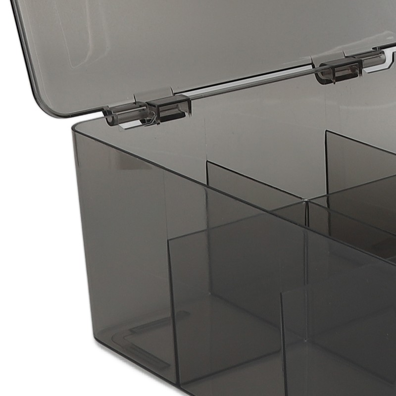 Flip Grids Storage Box Large Capacity Dustproof Easy Access Skincare