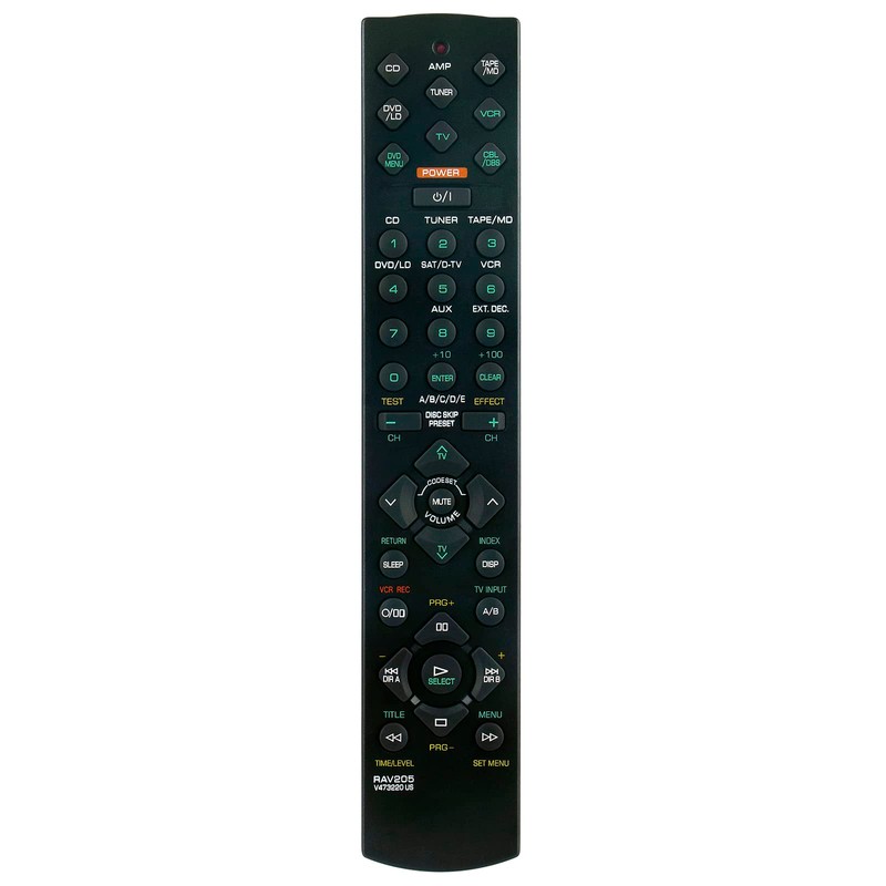 Allimity RAV205 V473220US Replacement Remote Control fit for Yamaha Audio