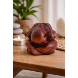 Weeping Buddha Yogi Meditation Wood Statue - OMA Brand