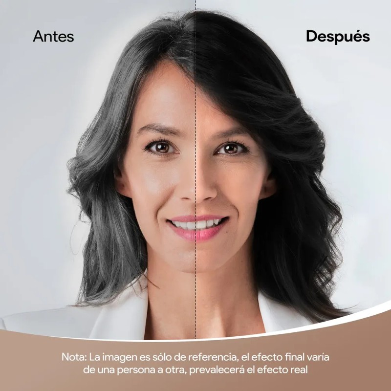 Shampoo Tinte Instantáneo Cubre Canas Natural Jengibre 500ml